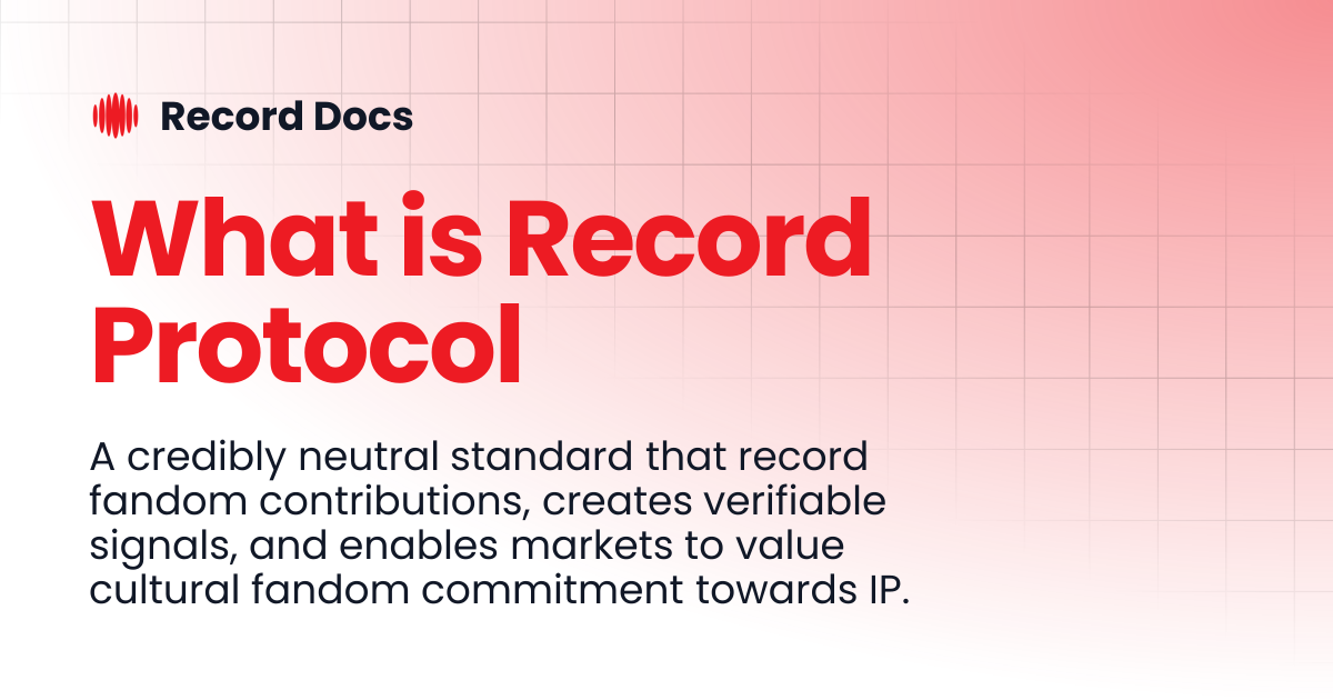 What is Record Protocol | Record Docs